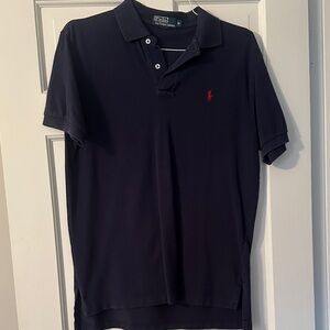 Polo by Ralph Lauren Men's Dark Blue Polo Shirt